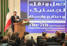  افتتاح هفتمین نمایشگاه حمل‌ونقل، لجستیک و صنایع وابسته