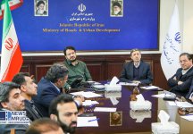 نشست با رئیس ستاد اجرایی فرمان امام خمینی(ره) به منظور بررسی راهکارهای سرعت بخشی به اجرای پروژه‌های مسکن