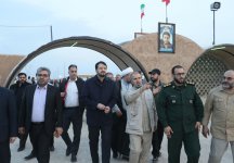بازدید وزیر راه و شهرسازی از منطقه شلمچه
