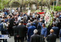 مراسم تشییع پیکر مرحوم حمید بهبهانی وزیر اسبق راه و ترابری
